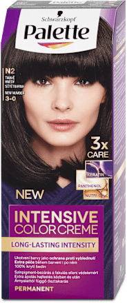 Vopsea permanentă N2 (3-0) Şaten Închis Palette INTENSIVE COLOR CREME
