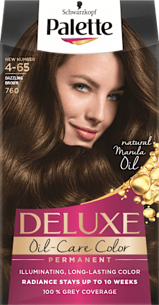 Farba do włosów 4-65 Olśniewający Brąz Palette DELUXE