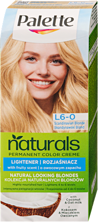 Tartós hajfesték, skandinávszőke L6-0 Palette naturals COLOR CREME