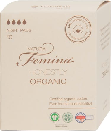 NATURA Femina ORGANIC - noćni ulošci  Natura Femina