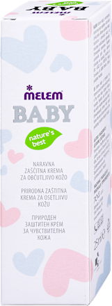 Baby prirodna zaštitna krema za osjetljivu kožu Melem
