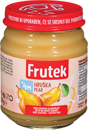 Kašica iz hrušk, od 4. meseca dalje Frutek