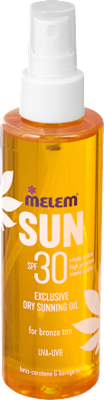 Sun suho ulje za sunčanje, SPF 30 Melem