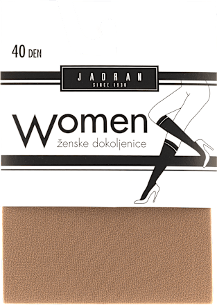Women ženske dokoljenke, 40 DEN – Tamno drap, 1 par JADRAN ČARAPE