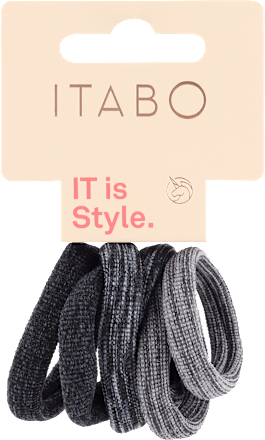 Gumice za kosu – sive ITABO