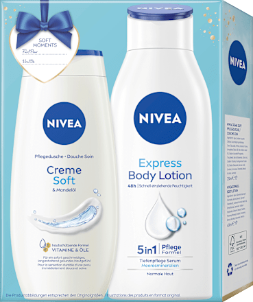 Geschenkset Soft Moments 2tlg NIVEA