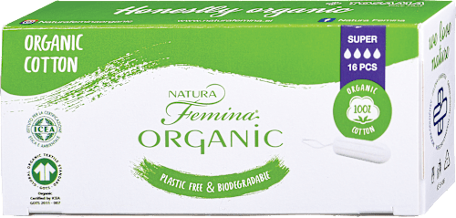 Tamponi Organic Super Natura Femina