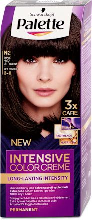 Boja za kosu – 3-0 (N2) tamnosmeđa        Palette INTENSIVE COLOR CREME