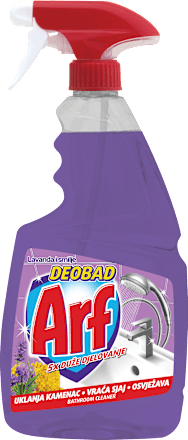 Deobad sredstvo za čišćenje kupaonice – 5 x duže djelovanje, lavanda i smilje Arf