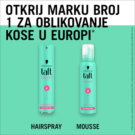 Pjena za kosu Volume 4 Schwarzkopf taft