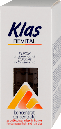 Silikonski koncentrat za kosu - sa vitaminom E Klas