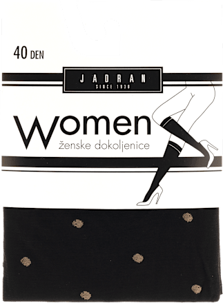 Women ženske dokoljenke Risky, 40 DEN – Točkice, 1 par  JADRAN ČARAPE