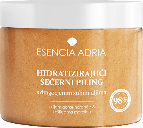 Hidratizirajući šećerni piling  ESENCIA ADRIA