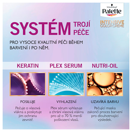 Vopsea permanentă A10 (10-2) Blond Ultra Cenușiu Palette INTENSIVE COLOR CREME
