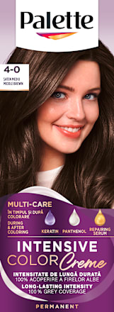 Vopsea permanentă N3 (4-0) Şaten mediu Palette INTENSIVE COLOR CREME