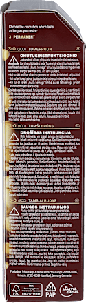 Farba do włosów 800 Ciemny Brąz Palette DELUXE