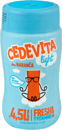 Fresh multivitaminska zrnca – Light naranča CEDEVITA