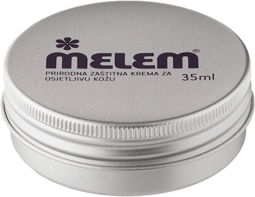 Prirodna zaštitna krema za osjetljivu kožu, 35 ml + 10 ml Melem