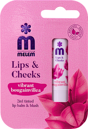 Lips & Cheeks vibrant bougainvillea, balzam za usne i obraze Melem