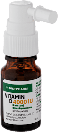 Vitamin D 4000 IU sprej DIETPHARM