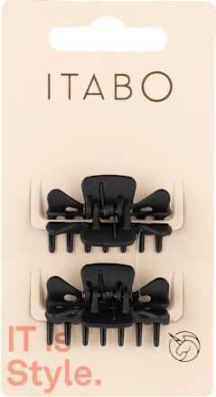 Kopče za kosu – mat crne ITABO