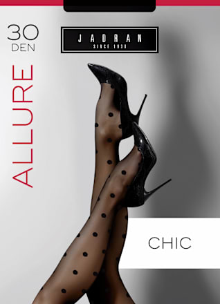 Allure hulahopke Chic, 30 DEN, veličina 2 – 3 – točke   JADRAN ČARAPE