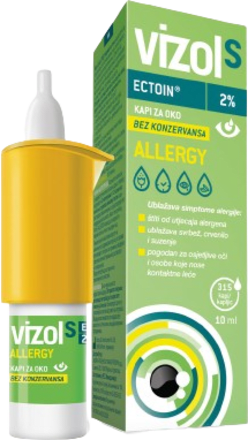 Vizol S Allergy kapi za oko JGL