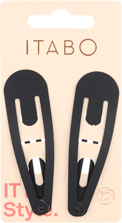 Velike špange za kosu – mat crne ITABO