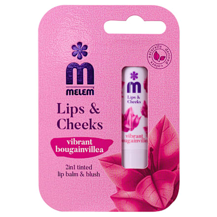 Lips & Cheeks višenamjenski balzam u stiku vibrant bougainvillea  Melem