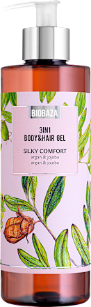 SILKY COMFORT 3u1 gel za tuširanje Biobaza