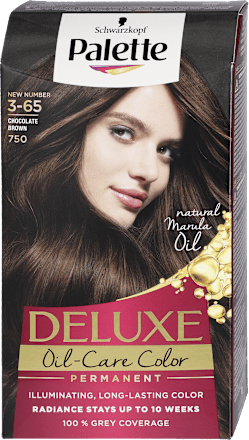 Farba do włosów 750 Czekoladowy Brąz Palette DELUXE
