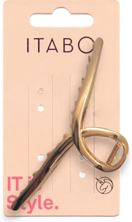 Metalna kopča za kosu – zlatna ITABO
