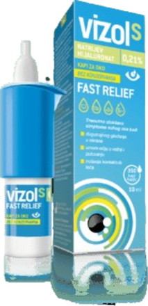 Vizol S Fast Relief kapi za oči JGL