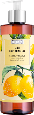 Body&Hair 3u1 gel za tuširanje Energy Revive Biobaza