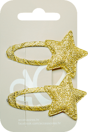 Dječje ukosnice za kosu – zlatna sa zvjezdicom ACCESSOIRES