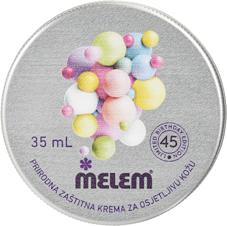 Naravna zaščitna krema za občutljivo kožo Melem