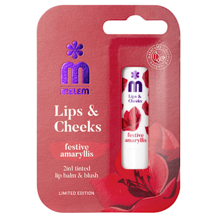 Lips & Cheeks balzam za usne u sticku Festive Amaryllis   Melem