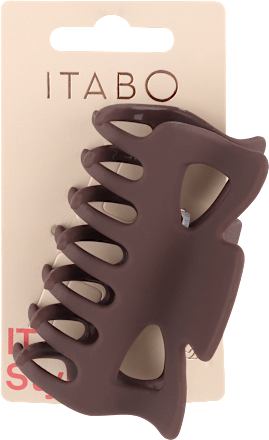 Velika kopča za kosu – tamnosmeđa ITABO