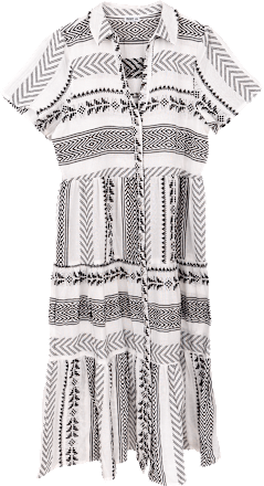 Tunika – crno-bijela, L/XL HOOT