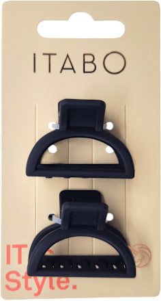 Mini kopča za kosu – mat crna ITABO