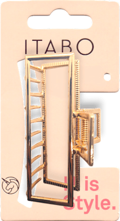 Metalna kopča za kosu – zlatna ITABO