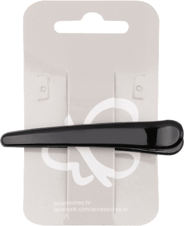 Clip španga za kosu – crna ACCESSOIRES