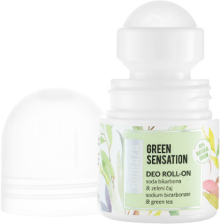 Sensation deo roll-on GREEN TEA Biobaza
