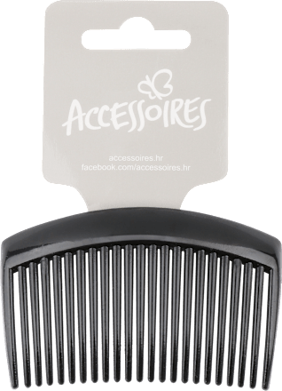 Češalj za kosu – crna ACCESSOIRES