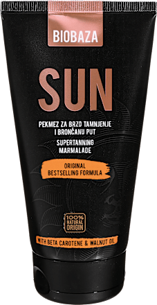 Marmelada za pospešitev zagorelosti Sun Supertanning Biobaza