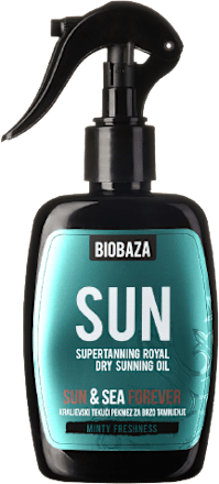 SUN SUN&SEA FOREVER kraljevski tečni pekmez za brzo tamnjenje - svežina mente Biobaza
