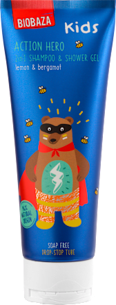Kids 2 v 1 gel za tuširanje in lase Action Hero Biobaza
