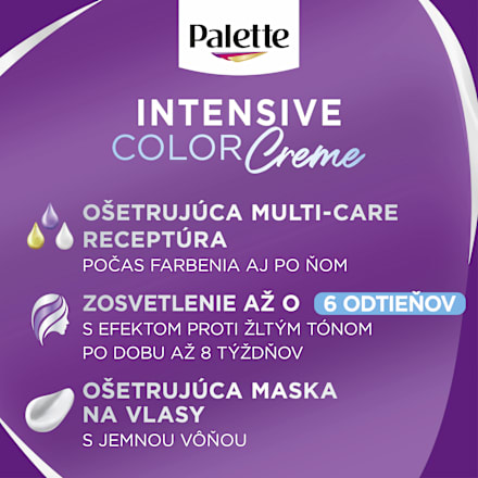 Farba na vlasy - 0-00 super blond Palette INTENSIVE COLOR CREME