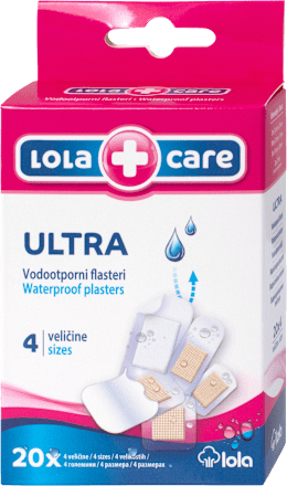 Ultra vodootporni flasteri lola care