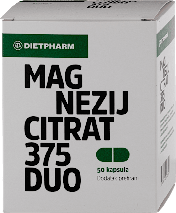 Magnezij citrat 375 DUO - dodatak prehrani  DIETPHARM
